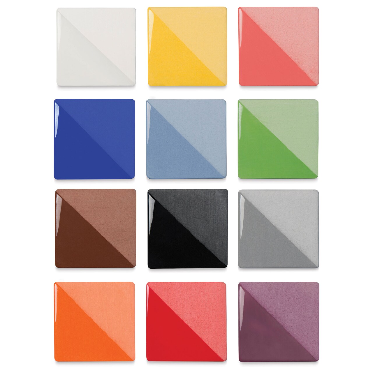 Speedball Ceramic Underglaze - Classic Color Sampler, Set of 12, 2 oz